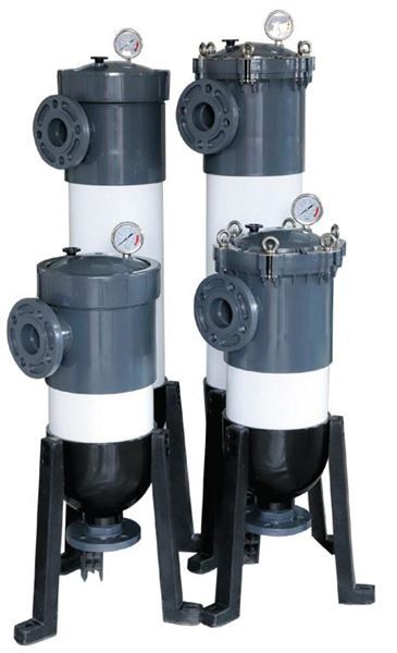 Boîtier de filtre à manches UPVC